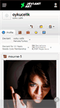 Mobile Screenshot of oykucelik.deviantart.com