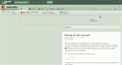Desktop Screenshot of choko-kitty.deviantart.com