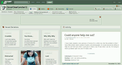 Desktop Screenshot of cleverclearconcise12.deviantart.com