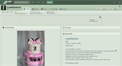 Desktop Screenshot of crystalsanteria.deviantart.com