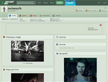 Tablet Screenshot of anchenceto.deviantart.com