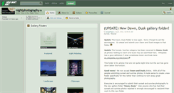 Desktop Screenshot of nightphotography.deviantart.com
