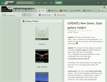 Tablet Screenshot of nightphotography.deviantart.com