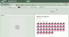 Desktop Screenshot of kamicherry.deviantart.com