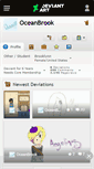 Mobile Screenshot of oceanbrook.deviantart.com