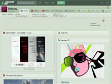 Tablet Screenshot of lilshizzy.deviantart.com