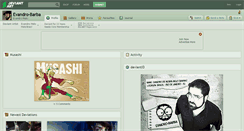 Desktop Screenshot of evandro-barba.deviantart.com