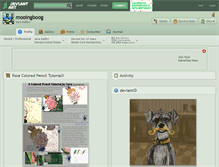 Tablet Screenshot of mooingboog.deviantart.com