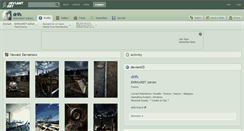 Desktop Screenshot of drifs.deviantart.com