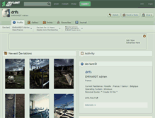 Tablet Screenshot of drifs.deviantart.com