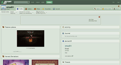 Desktop Screenshot of emad01.deviantart.com