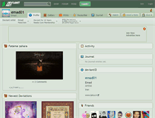 Tablet Screenshot of emad01.deviantart.com