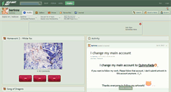 Desktop Screenshot of berinne.deviantart.com