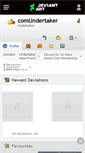 Mobile Screenshot of comundertaker.deviantart.com