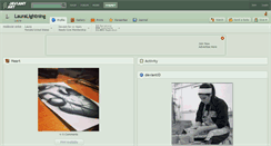 Desktop Screenshot of lauralightning.deviantart.com