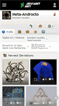 Mobile Screenshot of meta-androcto.deviantart.com
