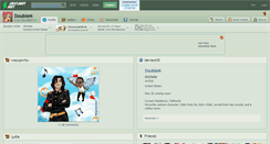 Desktop Screenshot of doublem.deviantart.com