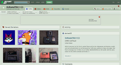 Desktop Screenshot of duramatrix1123.deviantart.com