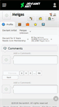 Mobile Screenshot of meigas.deviantart.com