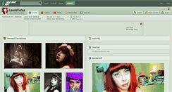 Desktop Screenshot of laurafloraa.deviantart.com