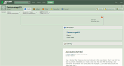Desktop Screenshot of demon-angel05.deviantart.com