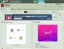 Tablet Screenshot of ahillesus.deviantart.com