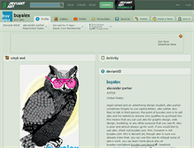 Tablet Screenshot of buyalex.deviantart.com