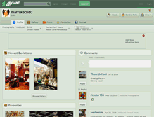 Tablet Screenshot of marrakech80.deviantart.com