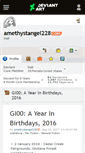 Mobile Screenshot of amethystangel228.deviantart.com