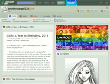 Tablet Screenshot of amethystangel228.deviantart.com