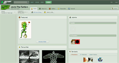 Desktop Screenshot of jowls-the-turtle.deviantart.com