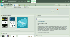 Desktop Screenshot of monsteroriginal.deviantart.com