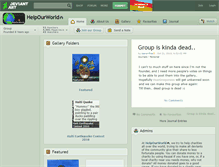 Tablet Screenshot of helpourworld.deviantart.com