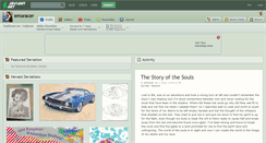 Desktop Screenshot of emoracer.deviantart.com
