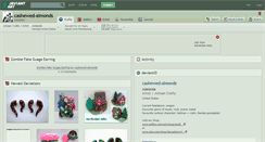 Desktop Screenshot of cashewed-almonds.deviantart.com