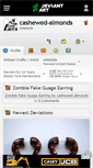 Mobile Screenshot of cashewed-almonds.deviantart.com