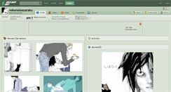 Desktop Screenshot of nekonekoazaraku.deviantart.com