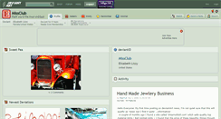 Desktop Screenshot of missclub.deviantart.com