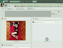 Tablet Screenshot of bua.deviantart.com