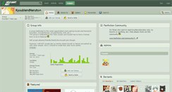 Desktop Screenshot of kyuubiandnaruto.deviantart.com