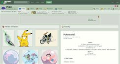 Desktop Screenshot of pinbin.deviantart.com