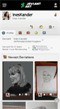 Mobile Screenshot of ineskander.deviantart.com