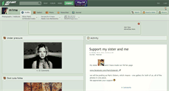 Desktop Screenshot of m1rna.deviantart.com