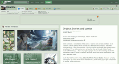 Desktop Screenshot of klinanime.deviantart.com