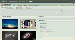 Desktop Screenshot of bournstar69.deviantart.com