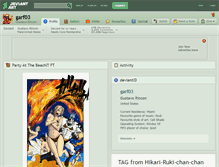 Tablet Screenshot of garf03.deviantart.com