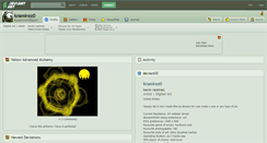 Desktop Screenshot of kramirez0.deviantart.com