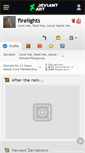 Mobile Screenshot of firelights.deviantart.com