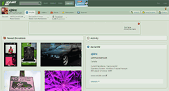 Desktop Screenshot of ajsinz.deviantart.com