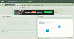 Desktop Screenshot of fluttershykillerplz3.deviantart.com